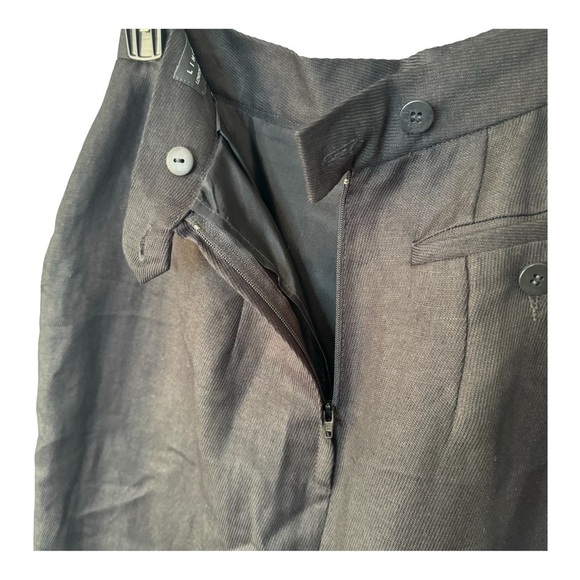The Limited Black Linen Blend Pencil Skirt. Knee Length. Lined. Size 6 - Picture 7 of 10